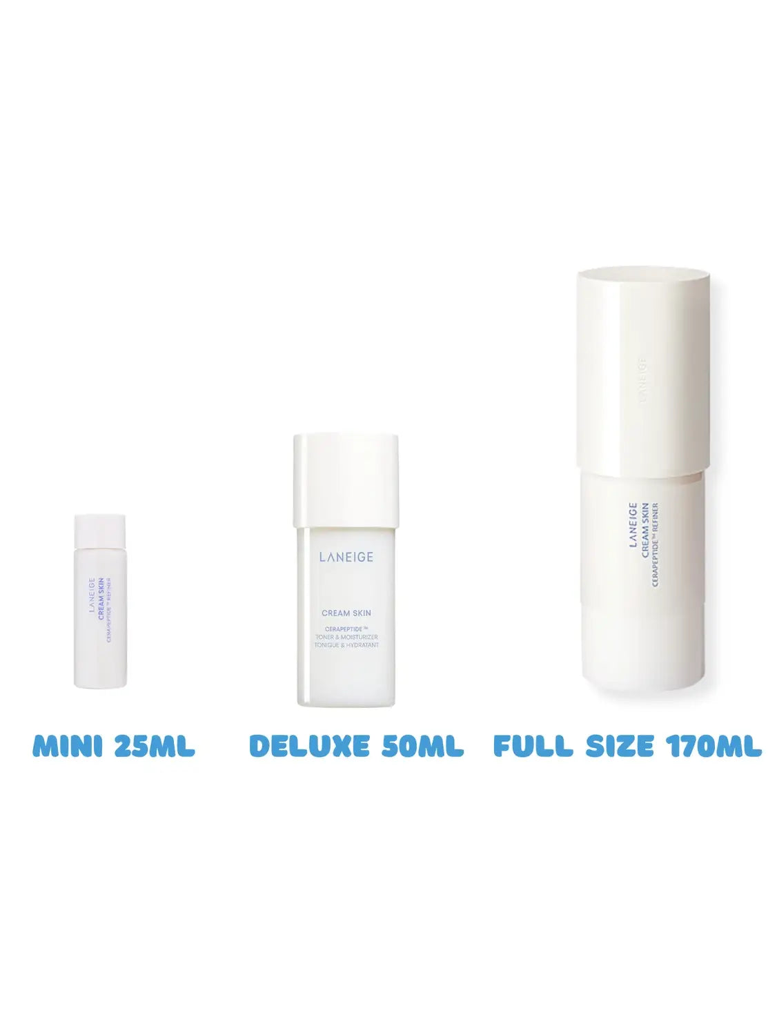 LANEIGE Cream Skin Cerapeptide Refiner Cream Toner : 50ml Deluxe - No Box