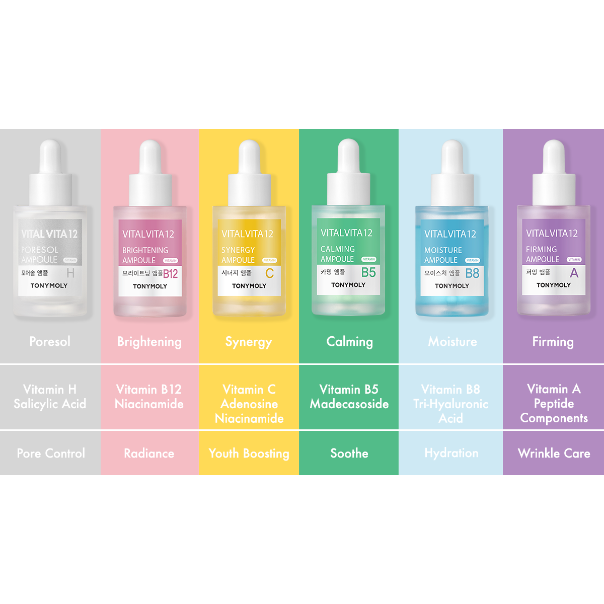 Vital Vita 12 Ampoules: BRIGHTENING