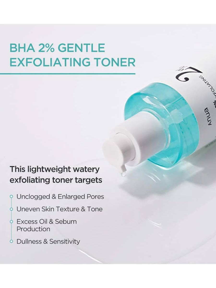 ANUA BHA 2% Gentle Exfoliating Toner